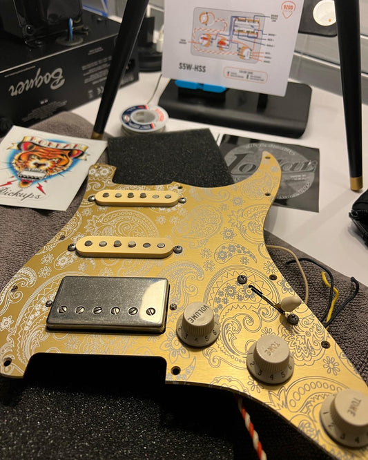 Lollar HSS Loaded Pickguard