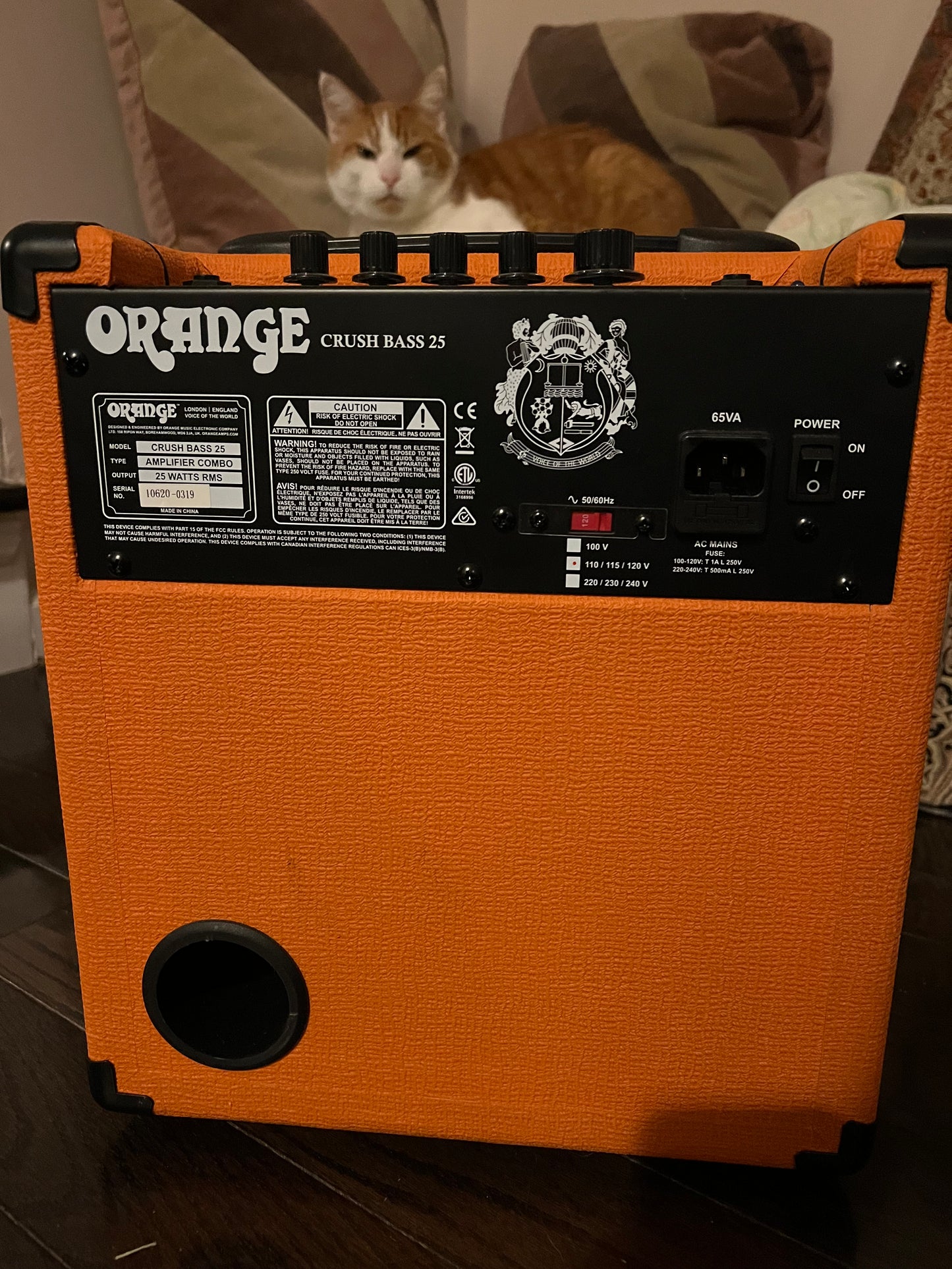 Orange Crush Bass 25